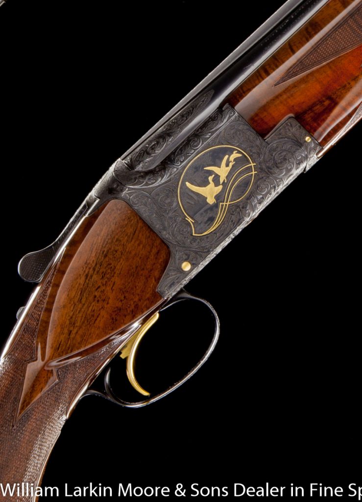 7780 belgium browning superposed midas grade two barrel set o/u